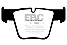 Load image into Gallery viewer, EBC 07-11 Mercedes-Benz CL63 AMG 6.2 Redstuff Front Brake Pads DP31941C