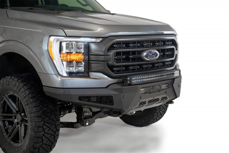 Addictive Desert Designs 2021 Ford F-150 HoneyBadger Front Bumper w/ Top Hoop - GTR Auto