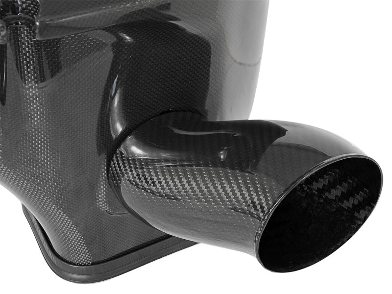 aFe Momentum GT Carbon Fiber Dynamic Air Scoop 15-18 Dodge Challenger V6-3.6L/V8-5.7L/6.4L HEMI - GTR Auto