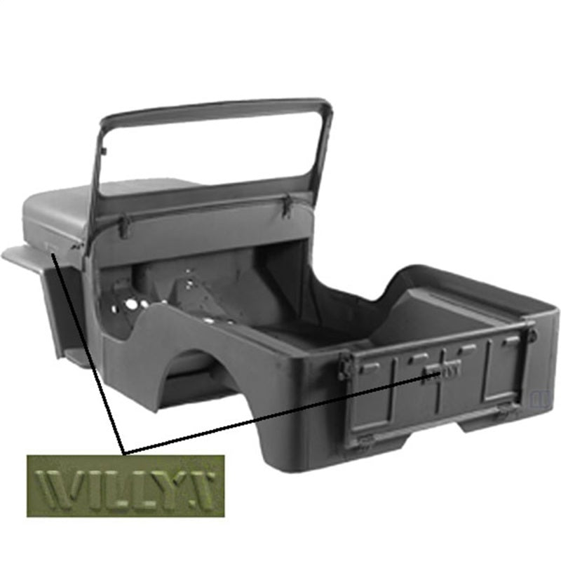 Omix Steel Body Kit- 1943 Willys MB - GTR Auto