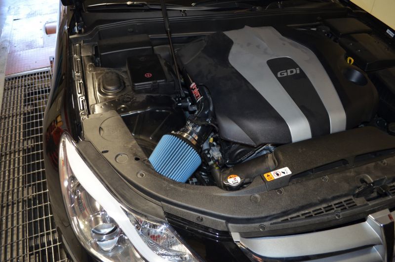 Injen 2014 Hyundai Genesis Sedan 3.8L V6 Polished Short Ram Intake with MR Technology - GTR Auto