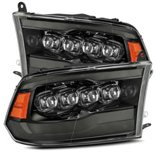 Load image into Gallery viewer, AlphaRex 09-18 Dodge Ram 1500HD NOVA LED Projector Headlights Plank Style Design Alpha Black w/DRL - GTR Auto