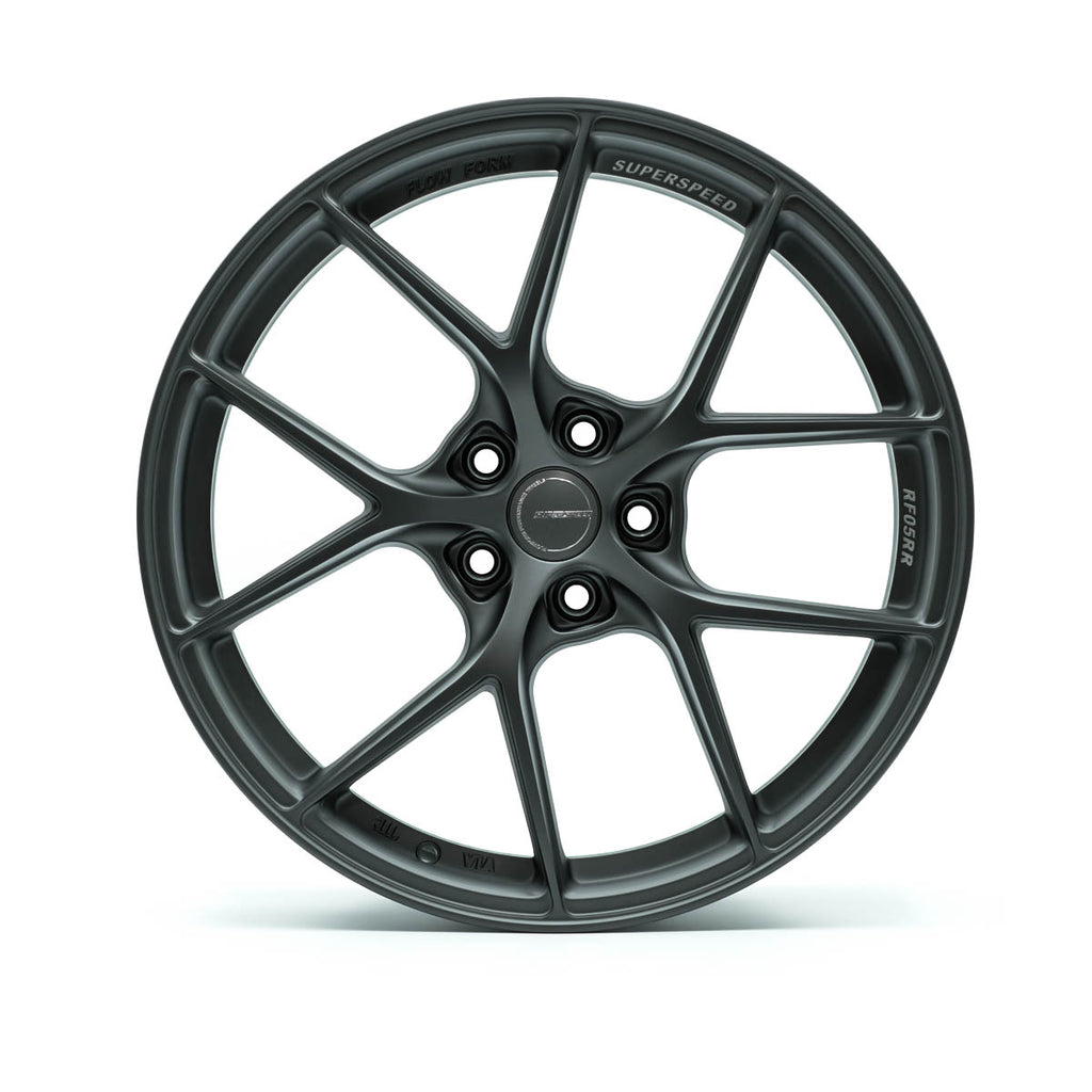 RF05RR Flow Form Matt Gunmetal 19x8.5 +32 5x112 CB66.6 Ball seat