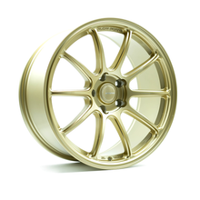 Load image into Gallery viewer, RF03RR Flow Form Gold 18x8.5 +35 5x114.3 CB73.1 Cone seat