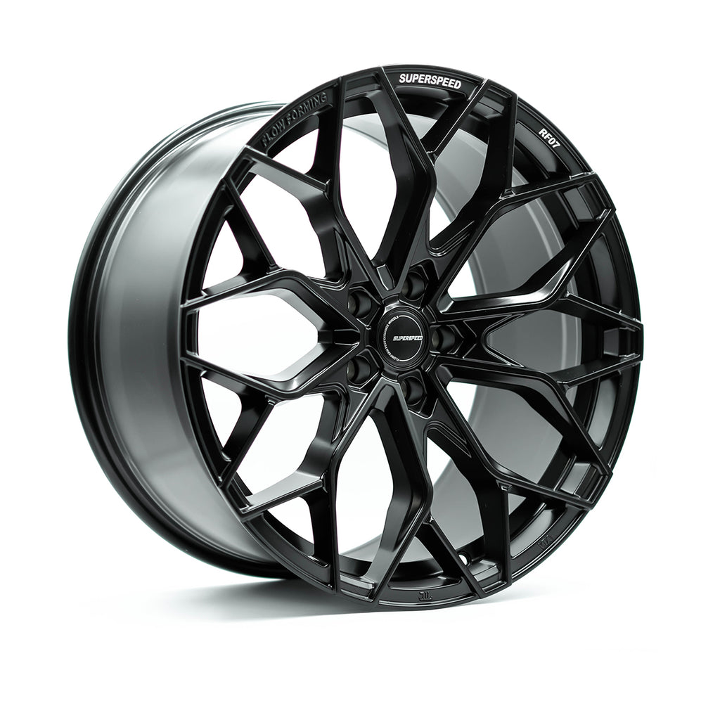 RF07 Flow Form Matt Black  20x11.5 +48 5x130 CB71.5 R14 seat