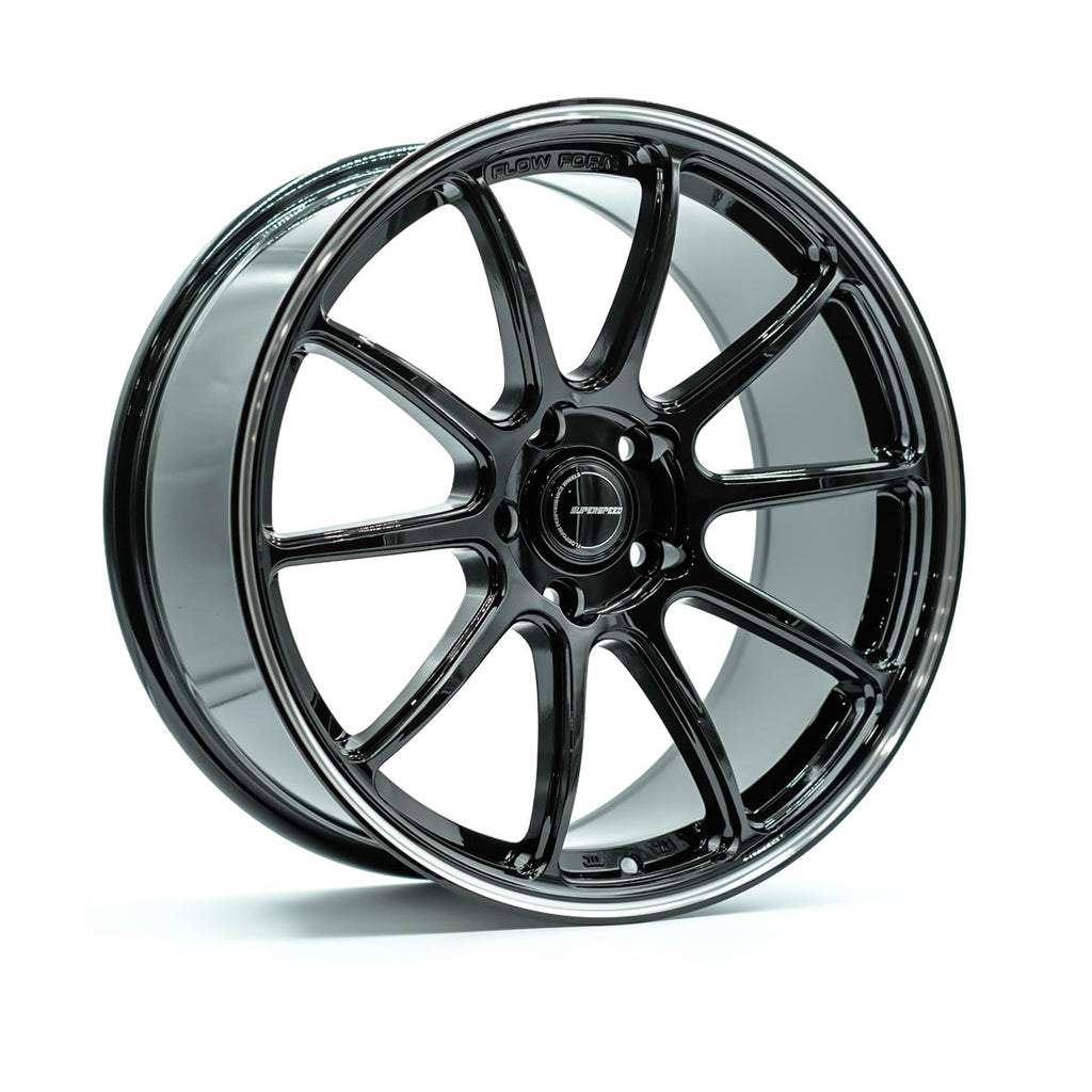 RF03RR Flow Form Black Machining 18x8.5 +35 5x114.3 CB73.1 Cone seat