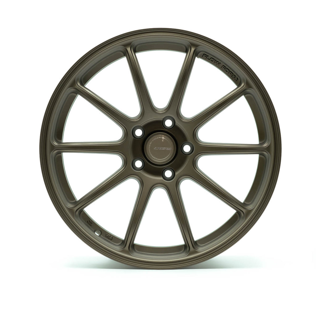 RF03RR Flow Form Satin Bronze 18x8.5 +35 5x120 CB72.6 Cone seat
