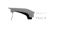 Load image into Gallery viewer, RF05RR Flow Form Matt Black 20x10.5 +30 5x114.3 CB73.1 Cone seat