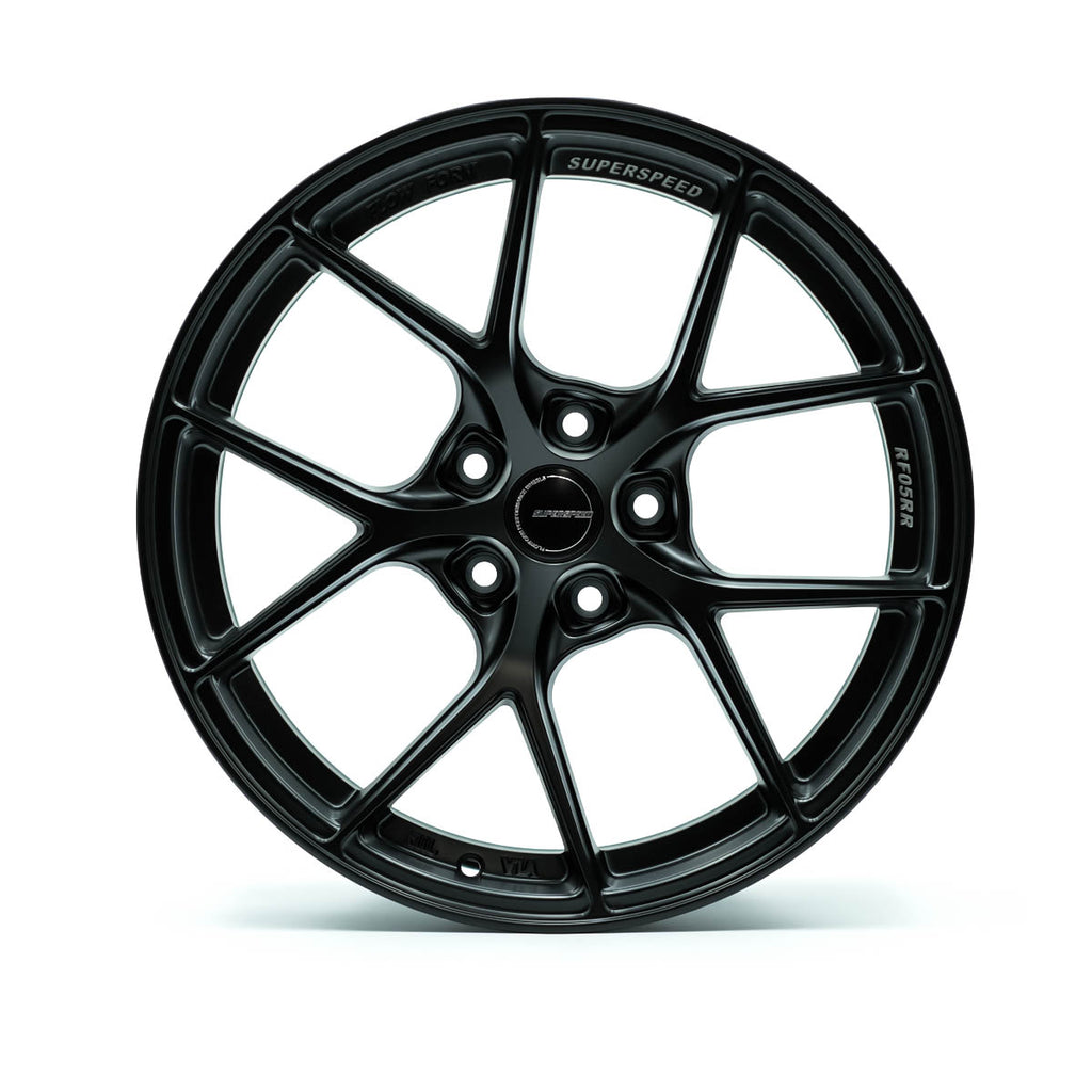 RF05RR Flow Form Matt Black 18x9.5 +38 5x120 CB64.1 Cone seat