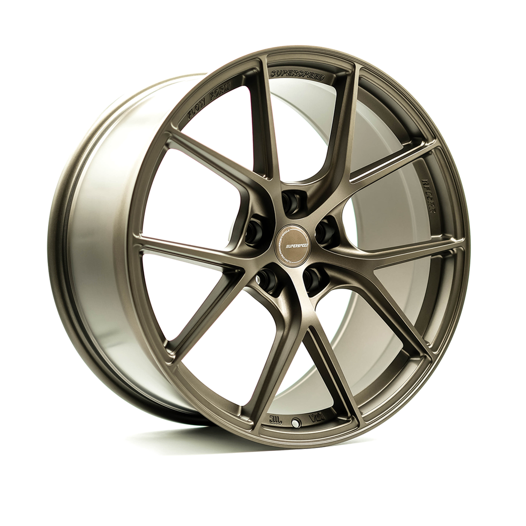 RF05RR Flow Form Satin Bronze 20x10 +40 5x120 CB74.1 Cone seat