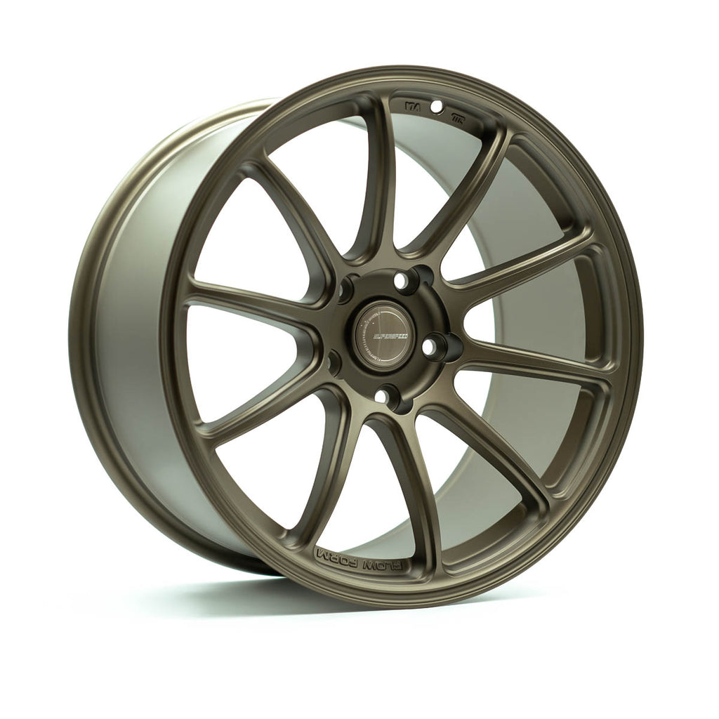 RF03RR Flow Form Satin Bronze 18x9.5 +38 5x120 CB64.1 Cone seat