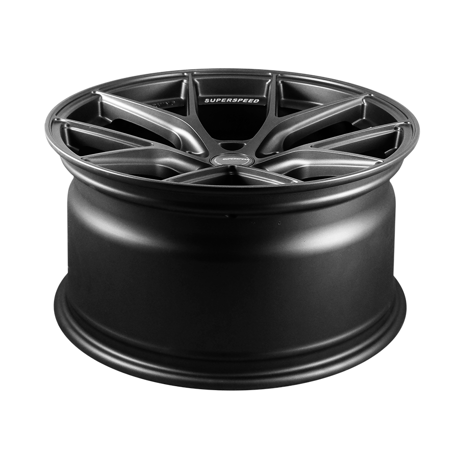 RF05RR Flow Form Matt Black 18x8.5 +35 5x114.3 CB73.1 Cone seat