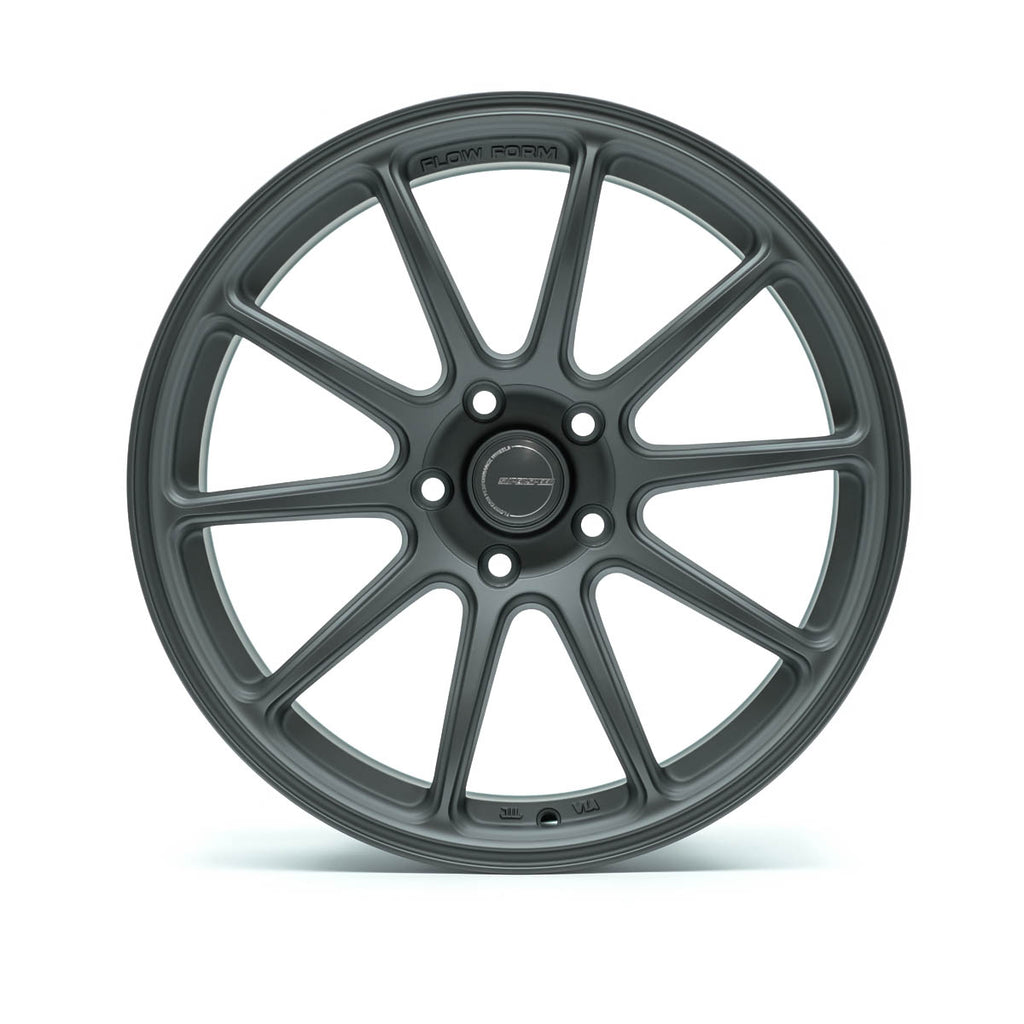 RF03RR Flow Form Matt Gunmetal 18x9.5 +35 5x120 CB72.6 Cone seat
