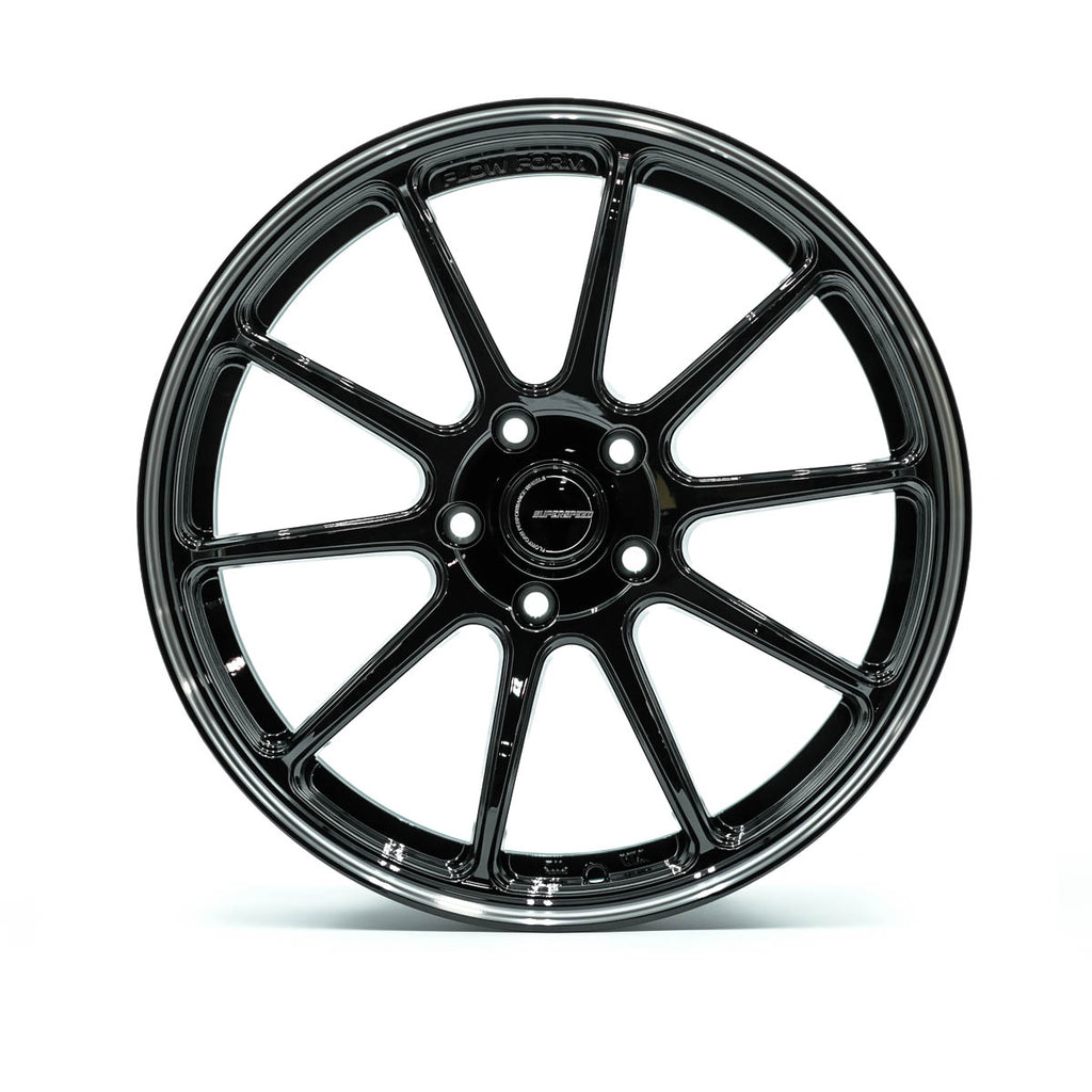 RF03RR Flow Form Black Machining 18x8.5 +45 5x114.3 CB73.1 Cone seat
