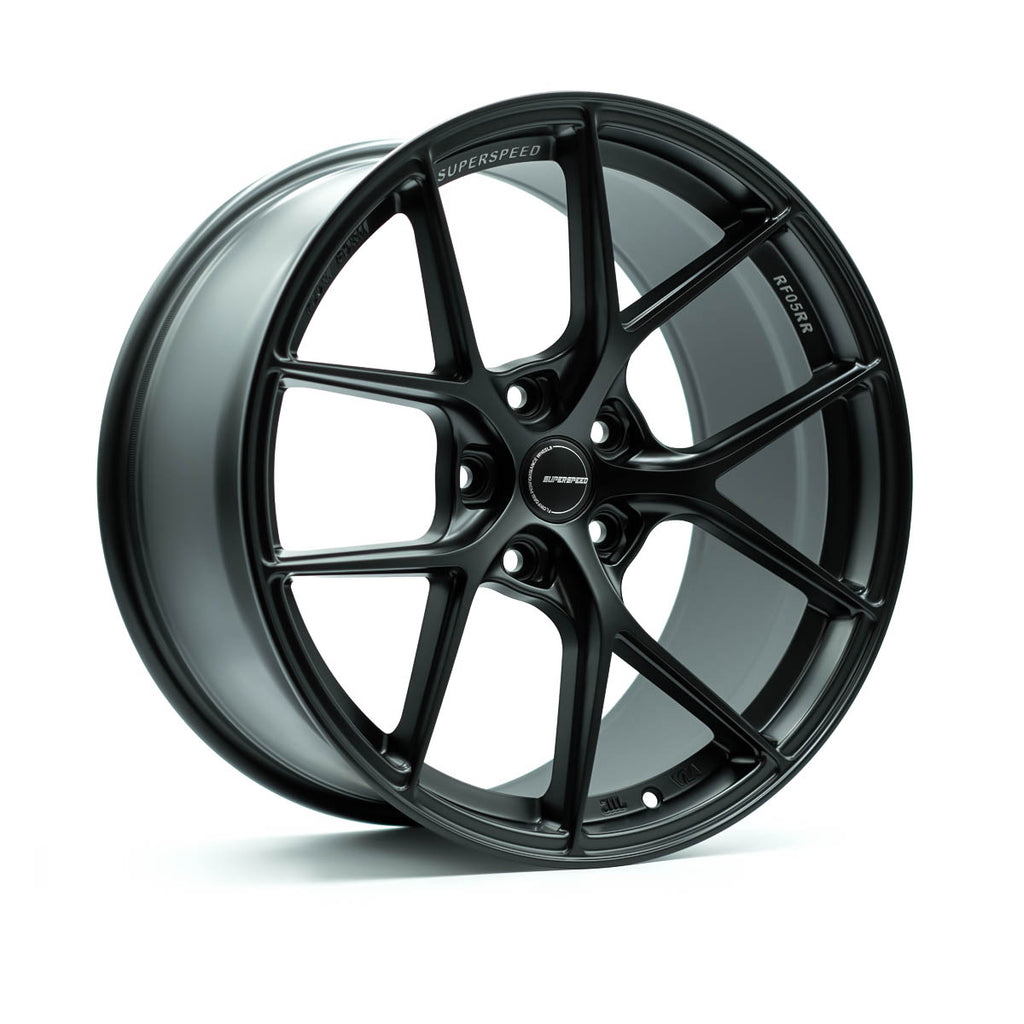 RF05RR Flow Form Matt Black 19x9.5 +33 5x114.3 CB73.1 Cone seat