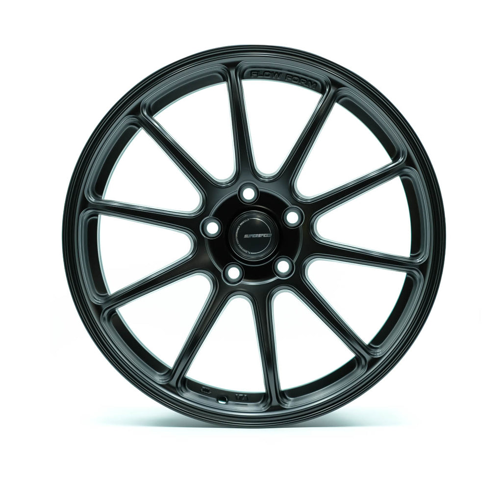 RF03RR Flow Form Matt Black 18x8.5 +35 5x112 CB66.6 Ball seat