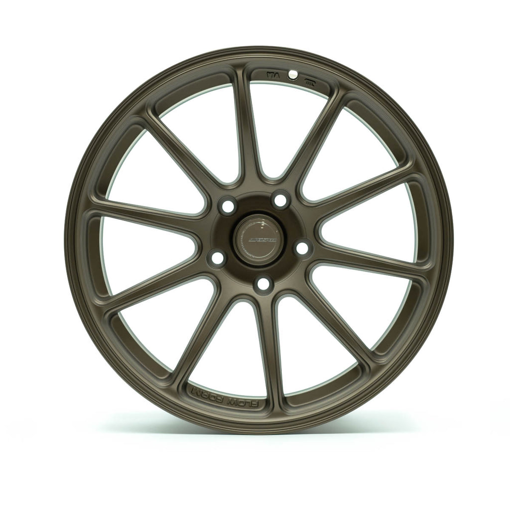 RF03RR Flow Form Satin Bronze 18x9.5 +38 5x114.3 CB73.1 Cone seat