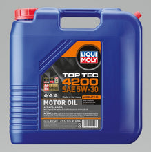 Load image into Gallery viewer, LIQUI MOLY 20L Top Tec 4200 New Generation Motor Oil SAE 5W30 - GTR Auto