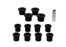 Load image into Gallery viewer, Whiteline 84-89 Toyota 4Runner/Pickup Rear Leaf Spring Shackle Bushing Kit - GTR Auto