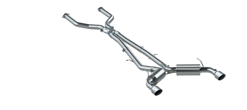 MBRP 16-22 Infiniti Q50 3.0L FWD/AWD 3in Cat Back w/ 4.5in OD Tips - T304 - GTR Auto
