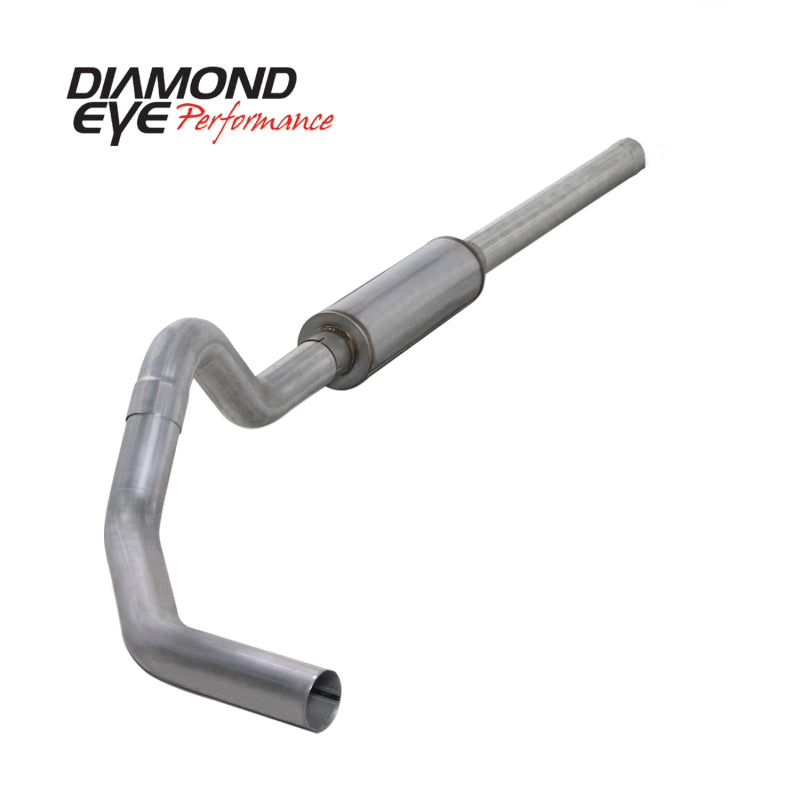 Diamond Eye KIT 4in Catback Single AL: 2004.5-2007.5 DODGE CUMMINS 600 - GTR Auto