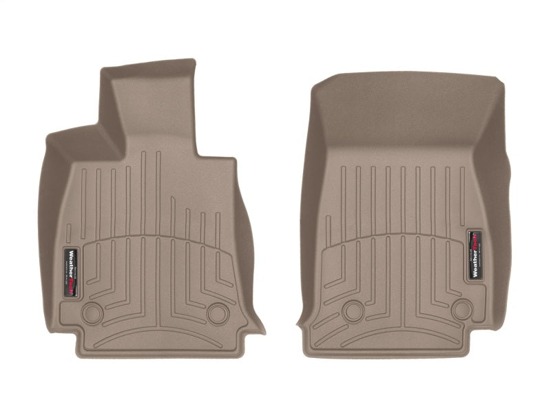 WeatherTech 2016+ Cadillac CT6 Front FloorLiner - Tan