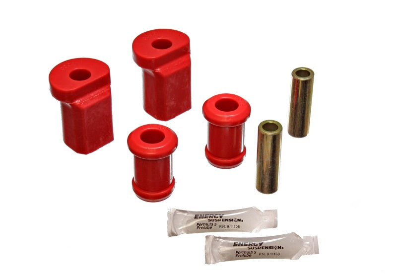 Energy Suspension 79-84 Volkswagen Rabbit Red Front Control Arm Bushing Set - GTR Auto