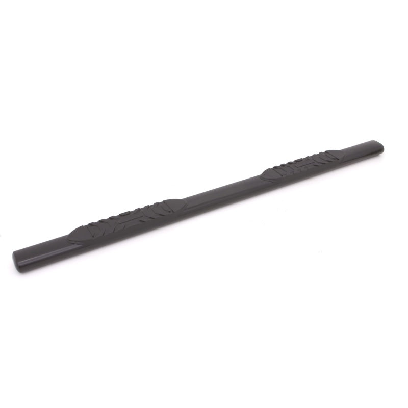 Lund 09-17 Dodge Ram 1500 Quad Cab 5in. Oval Straight Steel Nerf Bars - Black - GTR Auto