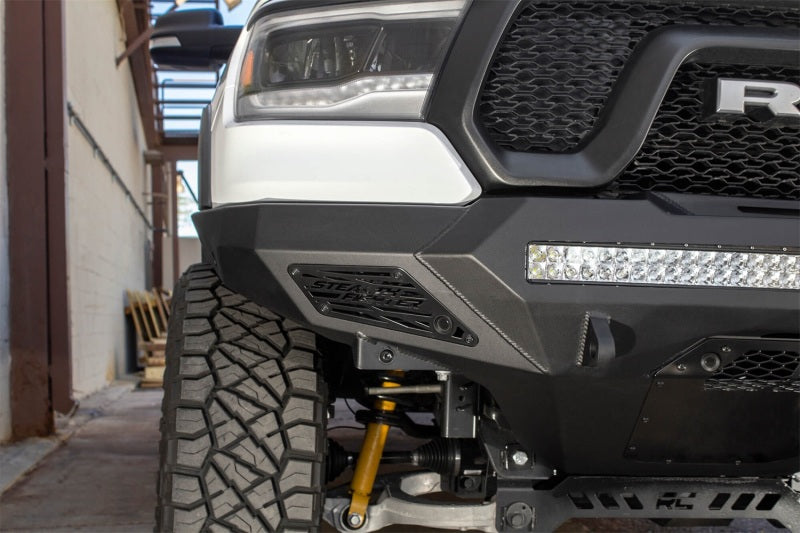 Addictive Desert Designs 2019 Ram Rebel 1500 Stealth Fighter Fr Bumper w/Parking Sensor Cutouts - GTR Auto