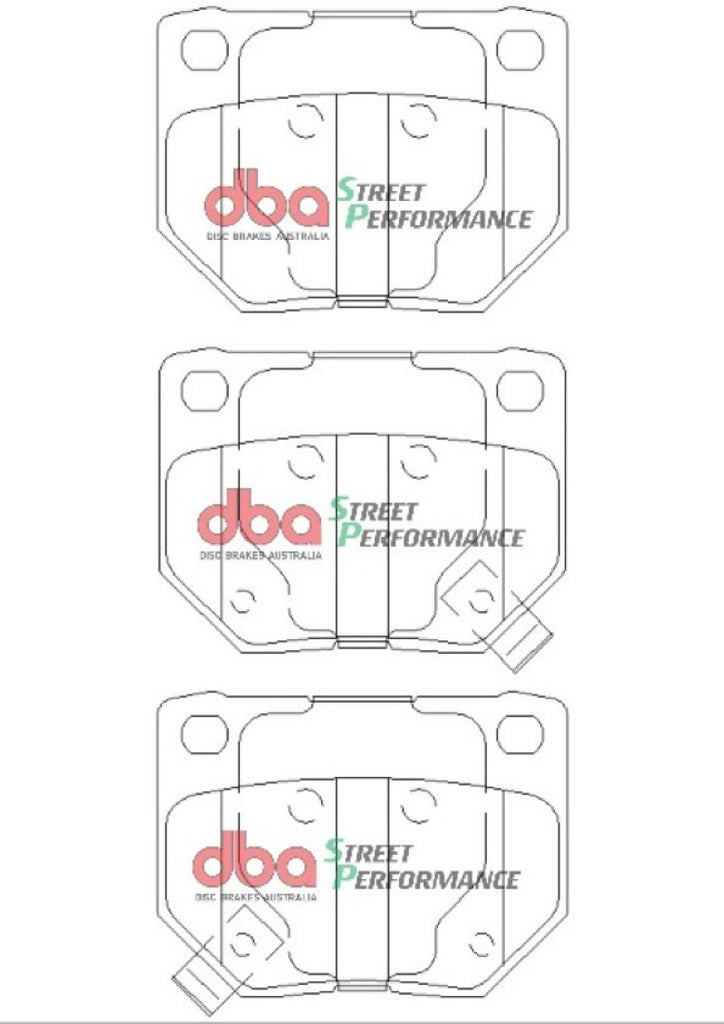 DBA 06-07 Subaru WRX SP500 Rear Brake Pads - GTR Auto