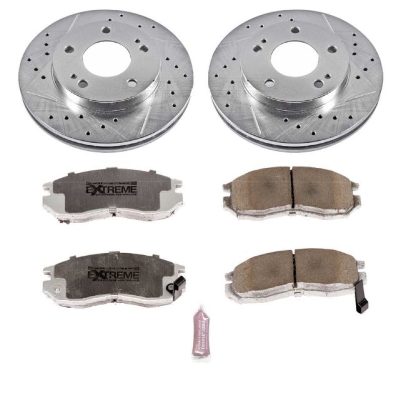 Power Stop 95-05 Chrysler Sebring Front Z26 Street Warrior Brake Kit K681-26