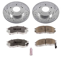 Load image into Gallery viewer, Power Stop 95-05 Chrysler Sebring Front Z26 Street Warrior Brake Kit K681-26