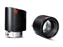 Load image into Gallery viewer, Akrapovic 09-12 Volkswagen Golf GTD (VI) Tail Pipe Set (Carbon) - GTR Auto