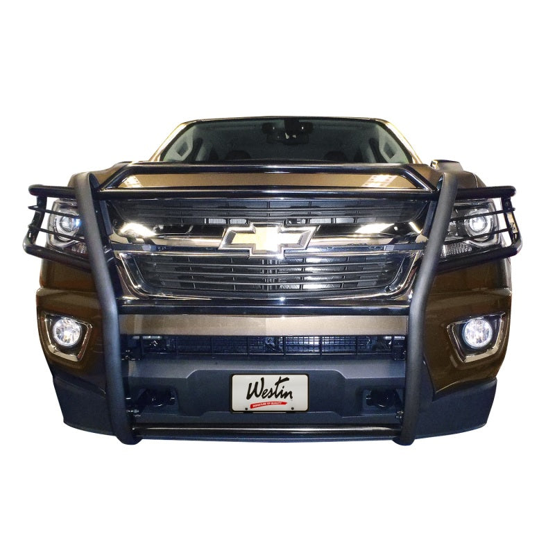 Westin 2004-2011 Chevrolet/GMC Colorado Sportsman Grille Guard - Black - GTR Auto
