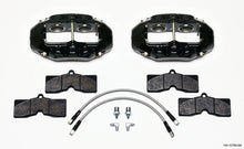 Load image into Gallery viewer, Wilwood D8-4 Front Caliper Kit Black Corvette C2 / C3 65-82 - GTR Auto