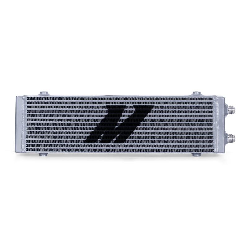 Mishimoto Universal Large Bar and Plate Dual Pass Silver Oil Cooler - GTR Auto