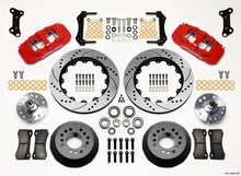 Load image into Gallery viewer, Wilwood AERO6 Front Hub Kit 14.00 Drilled Red 67-69 Camaro 64-72 Nova Chevelle - GTR Auto