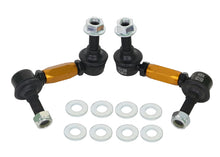Load image into Gallery viewer, Whiteline 03+ Nissan 350z Z33 / 07-08 Infiniti G35 (Exc AWD) Fr Swaybar-Link Assy HD Adj Steel Ball - GTR Auto