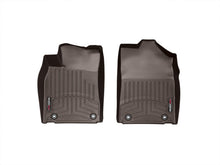 Load image into Gallery viewer, WeatherTech 2013+ Lexus ES Front FloorLiner - Cocoa