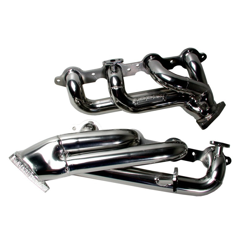 BBK 99-04 GM Truck SUV 4.8 5.3 Shorty Tuned Length Exhaust Headers - 1-3/4 Titanium Ceramic - GTR Auto