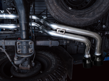 Load image into Gallery viewer, AWE Tuning 16-22 Toyota Tacoma 0FG Cat-Back Exhaust w/ BashGuard - Dual Diamond Black Tips