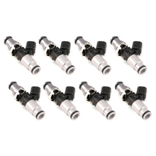 Load image into Gallery viewer, Injector Dynamics - 1050cc Injectors 60mm Length 14mm Grey Adaptor Top - Blue Bottom Adap (Set of 8) - GTR Auto