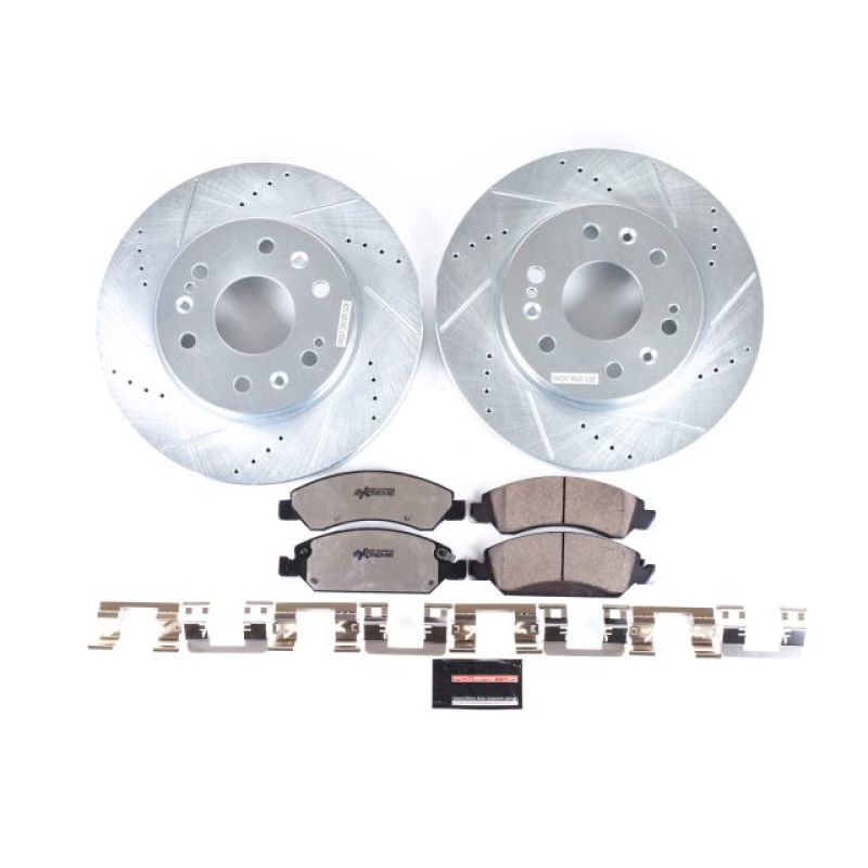 Power Stop 07-18 Chevrolet Silverado 1500 Front Z36 Truck & Tow Brake Kit - GTR Auto