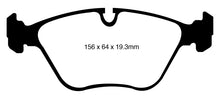 Load image into Gallery viewer, EBC 10-14 BMW X5 4.4 Twin Turbo (50) Redstuff Front Brake Pads - GTR Auto
