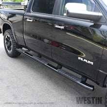 Load image into Gallery viewer, Westin 19-22 RAM 1500 CC 5ft7in. Bed (Excl. Classic) PRO TRAXX 5 W2W Oval Nerf Step Bars - Black - GTR Auto
