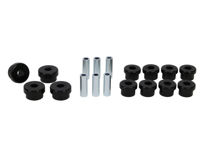 Whiteline Plus 88-00 Honda Civic / 88-9/95 CRX Rear Control Arm - Lower Inner & Outer Bushing Kit - GTR Auto