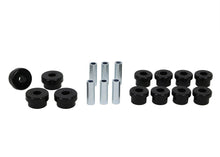Load image into Gallery viewer, Whiteline Plus 88-00 Honda Civic / 88-9/95 CRX Rear Control Arm - Lower Inner &amp; Outer Bushing Kit - GTR Auto