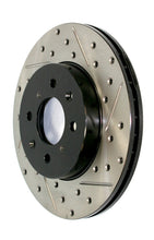 Load image into Gallery viewer, StopTech 05-07 Subaru Impreza WRX/STi Slotted &amp; Drilled Right Rear Rotor 127.47023R