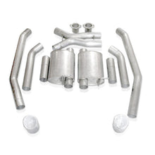 Load image into Gallery viewer, Stainless Works 2004 GTO 3in Catback Chambered Mufflers X-Pipe Wide Oval Tip