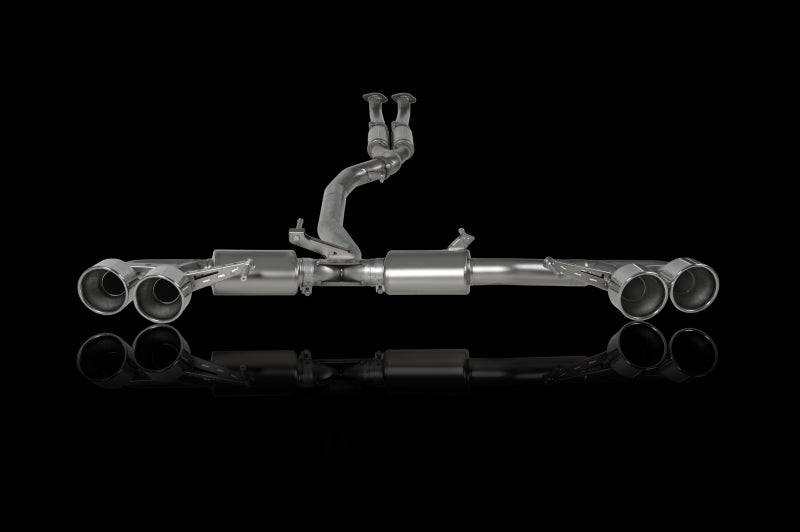 Akrapovic 08-17 Nissan GT-R Evolution Line Cat Back (Titanium) (Req. Tips) - GTR Auto